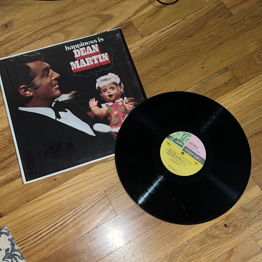 Happiness Is Dean Martin Vinyl record album vintage retro rare